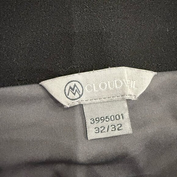 Cloudveil Mens Performance Chino Pants Size 32x32 Gray Golf Work Play Stretch - Picture 4 of 5